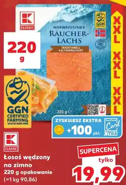 Kaufland Łosoś wędzony na zimno oferta