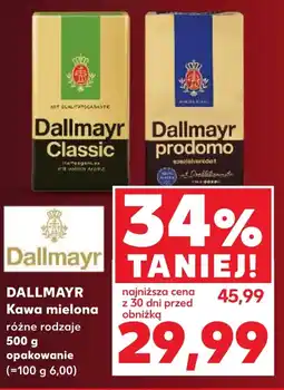 Kaufland Dallmayr Kawa mielona oferta