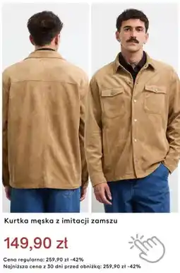 Medicine Kurtka męska z imitacji zamszu oferta