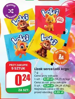 Dino Lizak serce Lolli Argo oferta