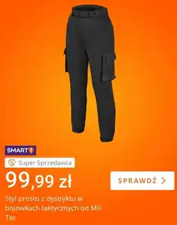 Allegro Bojówki taktyczne Mil-Tec oferta