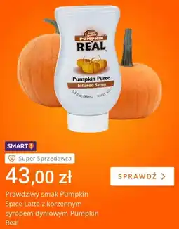 Allegro Korzenny syrop dyniowy Pumpkin Real oferta