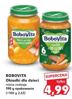 Kaufland BOBOVITA Obiadki dla dzieci oferta