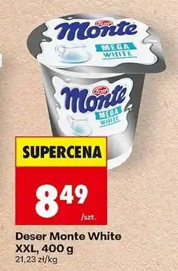 Biedronka Deser Monte White XXL 400 g oferta