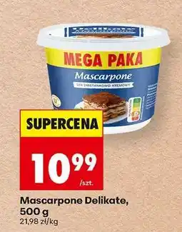 Biedronka Mascarpone Delikate, 500 g oferta