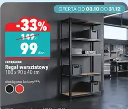 Biedronka Regał warsztatowy Extralink oferta