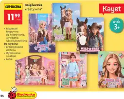 Biedronka Książeczka kreatywna Kayet oferta