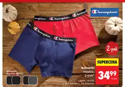 Biedronka Bokserki męskie Champion oferta