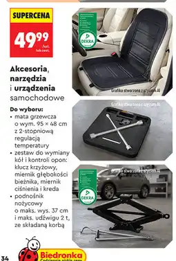 Biedronka GT max Akcesoria, narzędzia i urządzenia samochodowe oferta