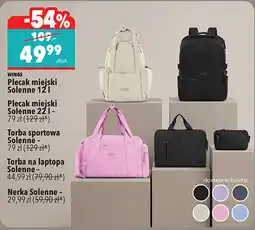 Biedronka Plecak miejski Wings Solenne oferta