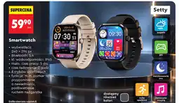 Biedronka Setty Smartwatch oferta
