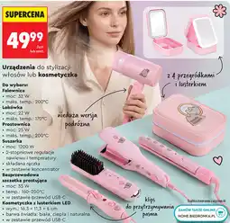Biedronka Urządzenia do stylizacji włosów lub kosmetyczka Pusheen oferta