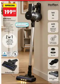 Biedronka Odkurzacz bezprzewodowy Hoffen oferta