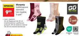 Biedronka Go Active Skarpety trekkingowe damskie lub męskie, 2-pak oferta