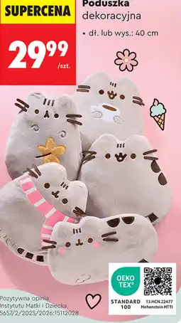 Biedronka Poduszka dekoracyjna Pusheen oferta