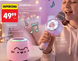 Biedronka Urządzenia audio Pusheen: Głośnik RGB lub Mikrofon do karaoke oferta