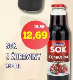 Hale Banacha Sok Żurawina NaturaVena oferta