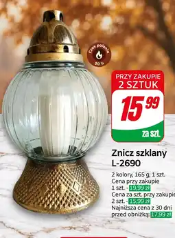 Dino Znicz szklany L-2690 oferta