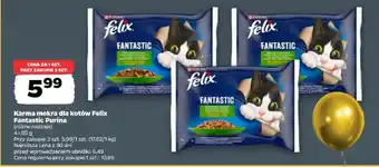 Karma mokra dla kotów Felix Fantastic Purina