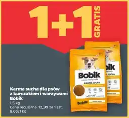Netto Karma sucha dla psów z kurczakiem i warzywami Bobik oferta