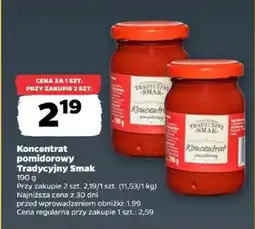 Netto Kouceutrat pomidorowy oferta