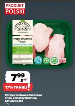 Netto Porcja rosolowa z kurczaka chów bez antybiotyków Sztuka Mięsa oferta
