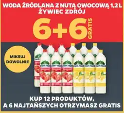 Netto Woda Źródłana z Nutą Owocową Żywiciel Zdrój oferta