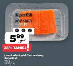 Netto Łosoś atlantycki filet ze skórą SuperFish oferta