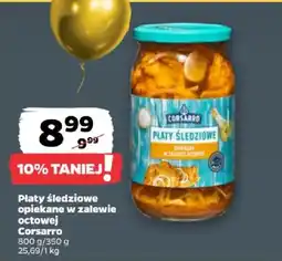 Netto Płaty śledziowe opiekane w zalewie octowej Corsarro oferta