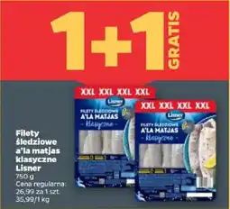 Netto Filety śledziowe a'la matjas klasyczne Lisner oferta