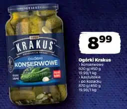 Netto Ogórki Krakus oferta