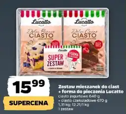 Netto Zestaw mieszanków do ciast Lucatto oferta