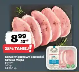 Netto Schab wieprzowy bez kości Sztuka Mięsa oferta