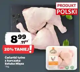 Netto Ćwiartki tylnie z kurczaka Sztuka Mięsa oferta