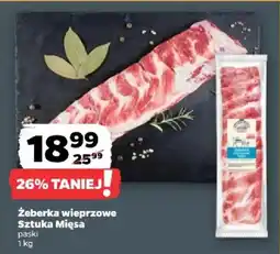 Netto Żeberka wieprzowe Sztuka Mięsa oferta