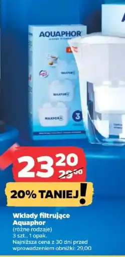 Netto Wkłady filtrujące Aquaphor oferta