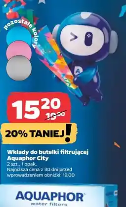 Netto Wklady do butelki filtrującej Aquaphor City oferta