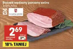 Delikatesy Centrum Boczek wędzony parzony extra Stanisławów oferta