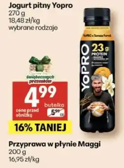 Delikatesy Centrum Jogurt pitny Yopro oferta