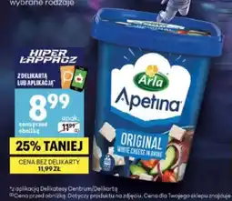 Delikatesy Centrum Arla Apetina Original White Cheese in Brine oferta