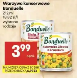 Delikatesy Centrum Warzywa konserwowe Bonduelle oferta