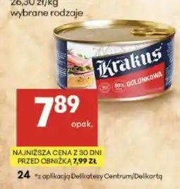 Delikatesy Centrum Golonkowa Krakus oferta