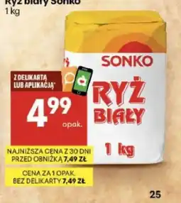 Delikatesy Centrum Ryż biały Sonko oferta