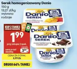 Delikatesy Centrum Serek homogenizowany Danio oferta