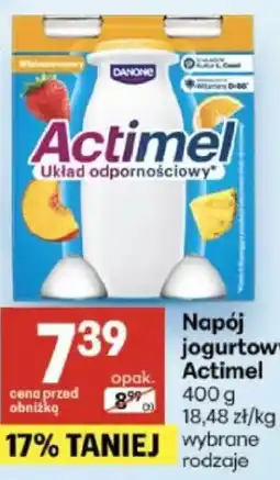Delikatesy Centrum Napój jogurtowy Actimel oferta