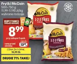 Delikatesy Centrum Frytki McCain oferta