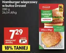 Delikatesy Centrum Hamburger wieprzowy w bułce Drosed oferta
