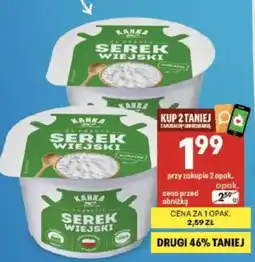 Delikatesy Centrum Serek Wiejski naturalny oferta