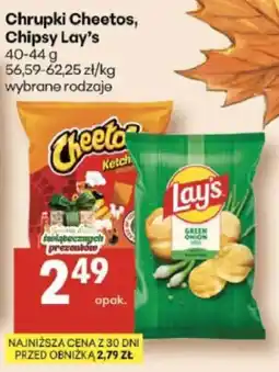 Delikatesy Centrum Chrupki Cheetos, Chipsy Lay's oferta