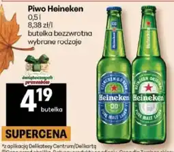 Delikatesy Centrum Piwo Heineken oferta